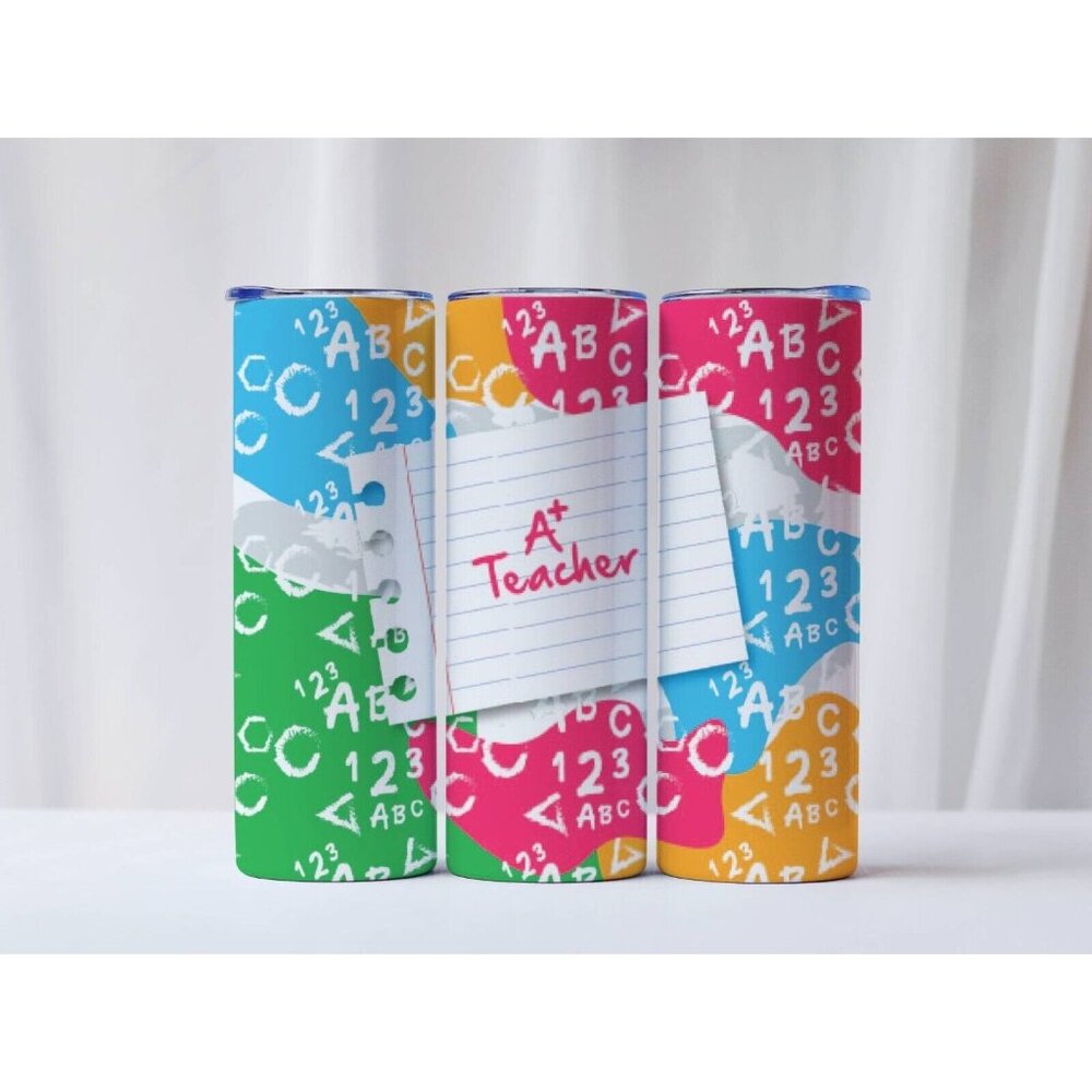 20oz A+ Teacher Tumbler